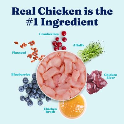 Star Chaser Chicken & Brown Rice Recipe Canned Dog Food, 13.2-oz, case of 6