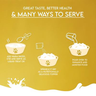 Nature's Sip Camel Milk Powder Grain-Free Dog Food Topper & Liquid Treat, 5.29-oz jar