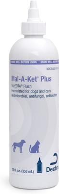 Plus TrizEDTA Flush for Dogs & Cats, 12-oz bottle