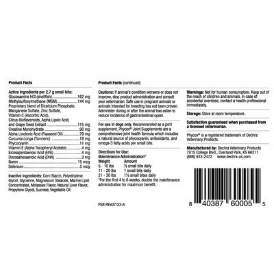 Small Bites Soft Chews Joint Supplement for Dogs, 120 count