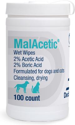 Wet Wipes for Dogs & Cats, 100 count jar