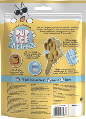Fill & Freeze Paw Dog Treats, 3 count