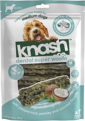 Knash Super Woofa Dental Dog Chews, 7 count