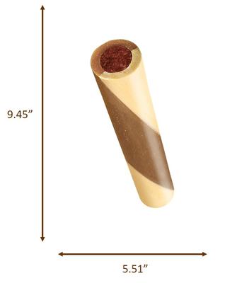 Pow Twisted Sticks Chicken & Peanut Butter Flavor Dog Treats, 4 count