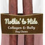 Nothin' To Hide Large Roll 10-inch Bully Flavor Dog Chews, 2 count