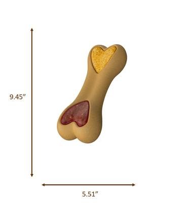 Pow Duo Bones Dog Treats, 2 count