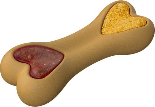 Pow Duo Bones Dog Treats, 2 count