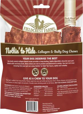 Nothin' To Hide Flip Chips Bully Flavor Dog Chews, 8 count