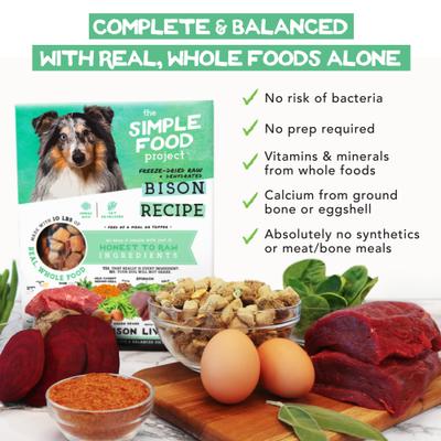 6-Pack Sample Bundle Freeze-Dried Dog Food, 6-oz