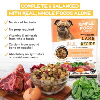 6-Pack Sample Bundle Freeze-Dried Dog Food, 6-oz