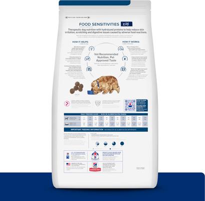 Bundle: Hill's Prescription Diet z/d Original Skin/Food Sensitivities Dry + Canned Dog Food
