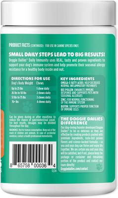 Salmon Omega Chews Dog Supplement, 1-lb bottle