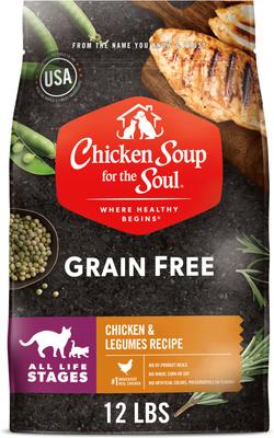 Salmon & Legumes Recipe Grain-Free Dry Cat Food, 12-lb bag