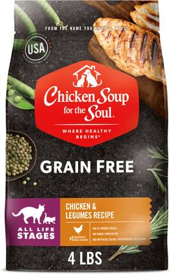 Salmon & Legumes Recipe Grain-Free Dry Cat Food, 12-lb bag