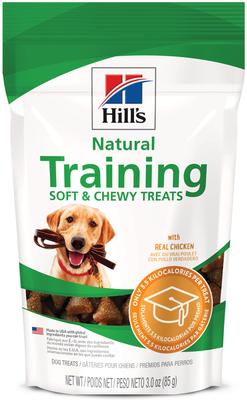 Natural with Real Chicken Soft & Chewy Training Dog Treats, 3-oz bag, bundle of 6