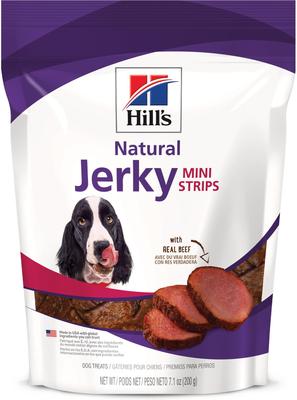 Natural Jerky Mini-Strips with Real Chicken Dog Treats, 7.1-oz bag