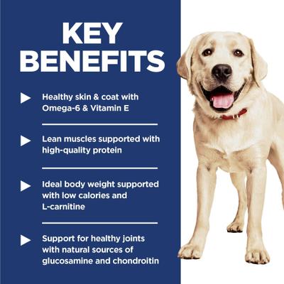 Adult Large Breed Light Weight Management with Chicken Meal & Barley Dry Dog Food, 30-lb bag