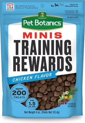 Mini Training Reward Chicken Flavor Dog Treats, 4-oz bag