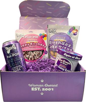 Celebrate with Love Birthday Bundle for a Darling Girl Dog Treats