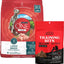 Paquete: alimento seco Purina ONE SmartBlend para cachorros de razas grandes + premios de entrenamiento suaves y masticables sin cereales con receta de carne de res American Journey