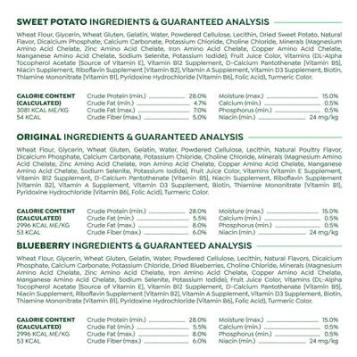 Natural Dental Care Petite Size Sweet Potato Original Chicken & Blueberry Dental Dog Treats, 60 count