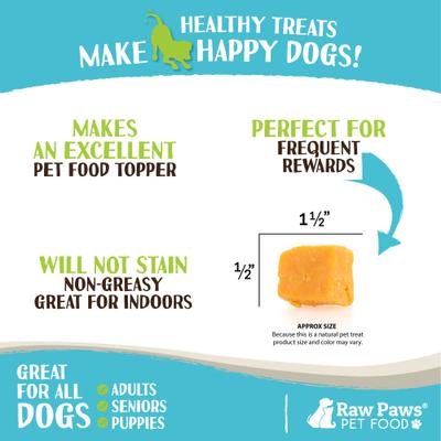 Freeze-Dried Cheddar Cheese Dog Treats, 3-oz