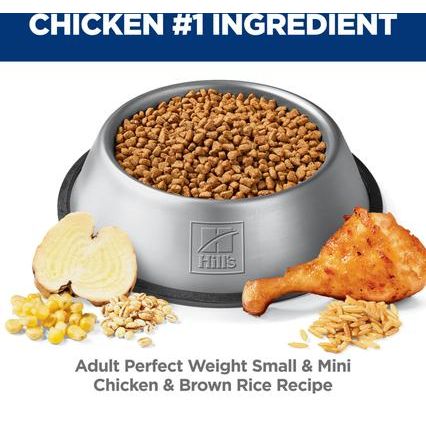 Alimento seco para perros de razas pequeñas y mini para adultos con receta de pollo, bolsa de 4 lb