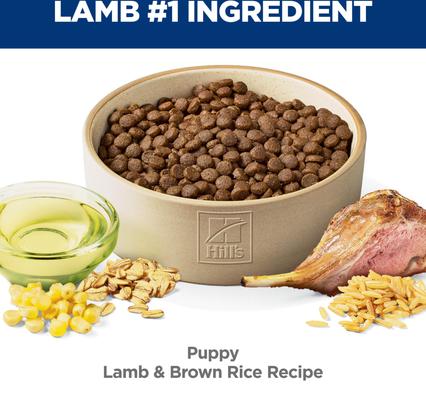 Puppy Lamb Meal & Brown Rice Recipe Dry Dog Food, 12.5-lb bag