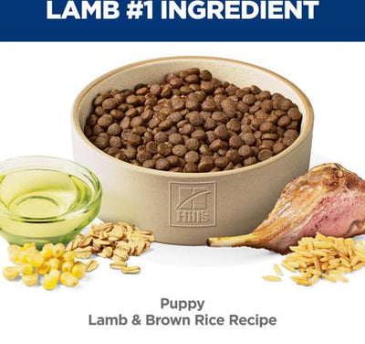 Puppy Lamb Meal & Brown Rice Recipe Dry Dog Food, 12.5-lb bag