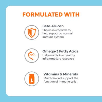 Imuquin Immune Support Powder Immune Supplement for Dogs, 30 count