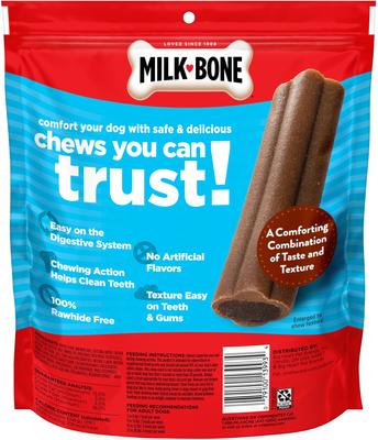 Mini Comfort Chews Real Beef Dog Treats, 18 count