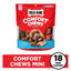 Mini Comfort Chews - Golosinas para perros con carne de res real, 18 unidades