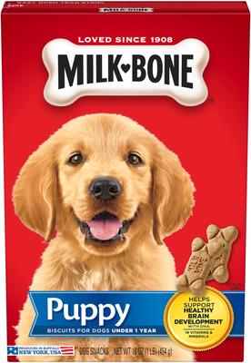 Galletas originales para perros Puppy Biscuit, caja de 16 oz