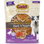 Golosinas para perros Gourmet Homestyle Lotus Root Crunch'ems con sabor a pollo y verduras, 10 unidades