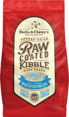 Raw Coated Wild-Caught Whitefish Recipe Grain-Free Dry Dog Food, 3.5-lb bag