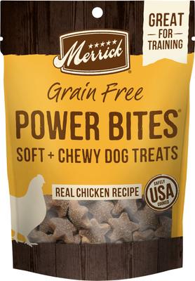 Power Bites Real Texas Beef Recipe Grain-Free Soft & Chewy Dog Treats, 6-oz bag