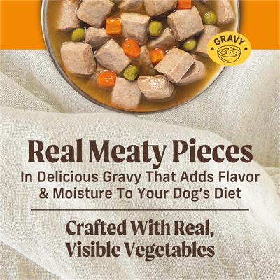 Chunky Grain-Free Wet Dog Food Colossal Chicken Dinner, 12.7-oz can, case of 12