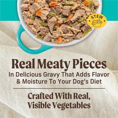 Alimento húmedo para perros sin cereales Turducken, lata de 12.7 oz, caja de 12