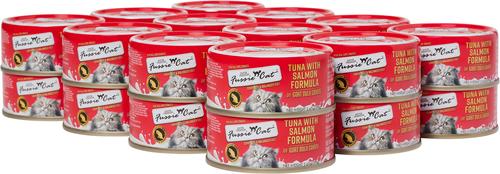 Tuna with Salmon in Goats Milk Wet Cat Food, 2.47-oz can, case of 24