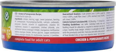N&D Prime Chicken & Pomegranate Grain-Free Wet Cat Food, 2.46-oz can, case of 24