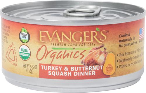 Organics Braised Chicken Dinner Canned Cat Food, 5.5-oz, case of 24
