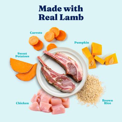 Nutrientboost Hund-n-Flocken Lamb Recipe with Healthy Whole Grains Wet Dog Food, 12.5-oz can, case of 6