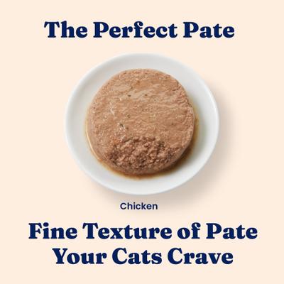 Flavorful Feast Indoor Recipe with Real Chicken Grain-Free Gravy Pate Wet Cat Food, 3-oz can, case of 3