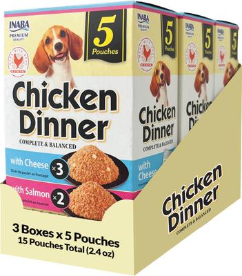 Chicken Dinner Pumpkin & Sweet Potato Wet Dog Food, 2.4-oz pouch, case of 15