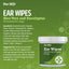 Aloe Vera & Eucalyptus Dog Ear Wipes, 100 count