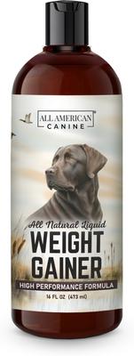 High-Calorie Weight Gainer Protein Liquid Dog Supplement, 16-fl oz bottle