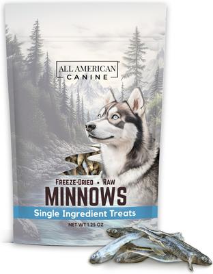Minnows Freeze-Dried Dog Treats, 1.25-oz bag