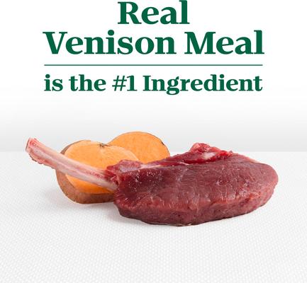 Limited Ingredient Diet Adult Sensitive Support with Real Venison Meal & Sweet Potato Grain-Free Dry Dog Food, 22-lb bag