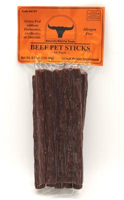 Elk Stick Dehydrated Dog Treats, 10 count