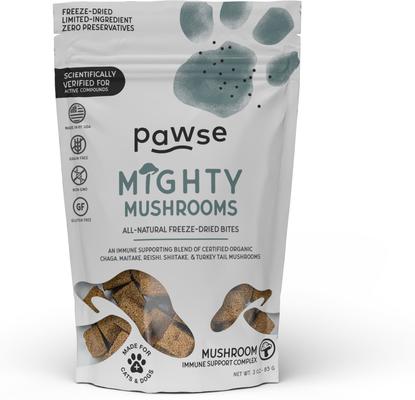 Mighty Mushrooms Digestive Aid Supplement for Dogs, 60 count